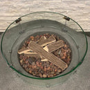 Elementi | Keramisch brandhout met een gespleten houtlook