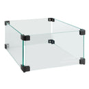 Easyfires Glasombouw 43 x 43 cm Zwart