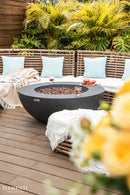 Elementi Etna Donkergrijs Vuurtafel