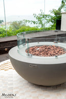 Modeno Roca Vuurtafel