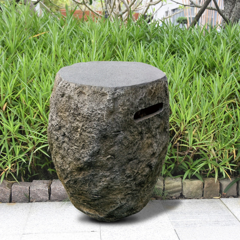 Gasfles cover Elementi - Gemaakt van vezelversterkt beton met natuursteenlook
