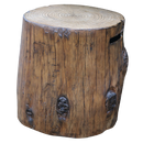 Gasfles cover voor Elementi boomstam - Cover voor 5kg gasfles houtlook bruin