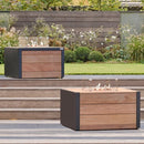 Easyfires Lake Vuurtafel Vierkant