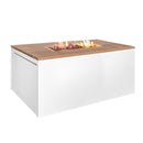 Easyfires Cube Vuurtafel Rechthoek - Wit
