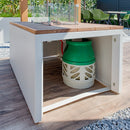 Easyfires Cube Vuurtafel Rechthoek - Wit