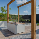 Easyfires Cube Vuurtafel Rechthoek - Wit