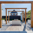 Easyfires Cube Vuurtafel Rechthoek - Wit