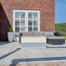 Easyfires Cube Vuurtafel Rechthoek - Wit