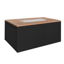 Easyfires Cube Vuurtafel Rechthoek - Zwart