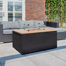 Easyfires Cube Vuurtafel Rechthoek - Zwart