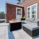 Easyfires Cube Vuurtafel Rechthoek - Zwart