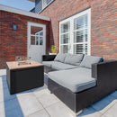 Easyfires Cube Vuurtafel Vierkant - Zwart