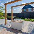 Easyfires Cube Vuurtafel Vierkant - Wit