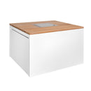 Easyfires Cube Vuurtafel Vierkant - Wit