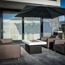 Easyfires Milano Vuurtafel Rechthoek - Zwart