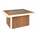 Easyfires River Vuurtafel Rechthoek - Wit