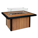 Easyfires River Vuurtafel Rechthoek - Zwart