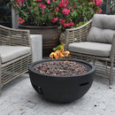 Terrashaard Jefferson Modeno - Gashaard voor buiten gemaakt van vezelversterkt beton