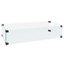 Easyfires Glasombouw 78 x 30 cm Zwart