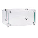 Easyfires Glasombouw Ø 45 cm Zilver