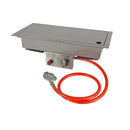 Inbouwbrander EasyFires VOORDEELSET rechthoek 50x25 cm zilver