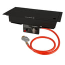 Inbouwbrander EasyFires VOORDEELSET rechthoek 50x25 cm zwart