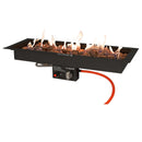 Inbouwbrander EasyFires VOORDEELSET rechthoek 76x26 cm zwart