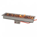 Easyfires Inbouwbrander 95 x 26 cm Zilver