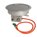 Inbouwbrander EasyFires VOORDEELSET rond Ø 40cm zilver