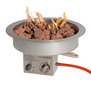 Inbouwbrander EasyFires VOORDEELSET rond Ø 40cm zilver