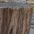 Kruk Elementi Boomstam - Vezelversterkt beton met een bruine houtlook