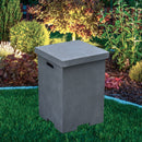 Elementi Gasfles Cover Betonlook Donkergrijs