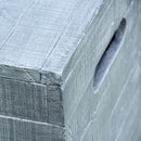 Modeno Gasfles Cover Grijs Houtlook