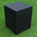 Modeno Gasfles Cover Zwart Vierkant