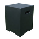 Modeno Gasfles Cover Zwart Vierkant