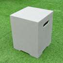 Modeno Gasfles Cover Grijs Vierkant