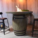 Statafel Toscane Elementi gashaard - Wijnvat gemaakt van vezelversterkt beton