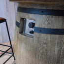 Statafel Toscane Elementi gashaard - Wijnvat gemaakt van vezelversterkt beton