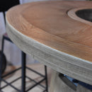 Statafel Toscane Elementi gashaard - Wijnvat gemaakt van vezelversterkt beton