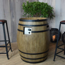 Terrashaard Porvoo Elementi gashaard - Wijnvat gemaakt van vezelversterkt beton