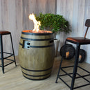 Terrashaard Porvoo Elementi gashaard - Wijnvat gemaakt van vezelversterkt beton