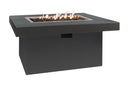 Easyfires Milano Vuurtafel Rechthoek - Wit / Zwart
