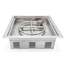 Elementi Inbouwbrander 52 x 52 cm Zilver