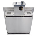 Elementi Inbouwbrander 52 x 52 cm Zilver