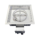 Elementi Inbouwbrander 52 x 52 cm Zilver