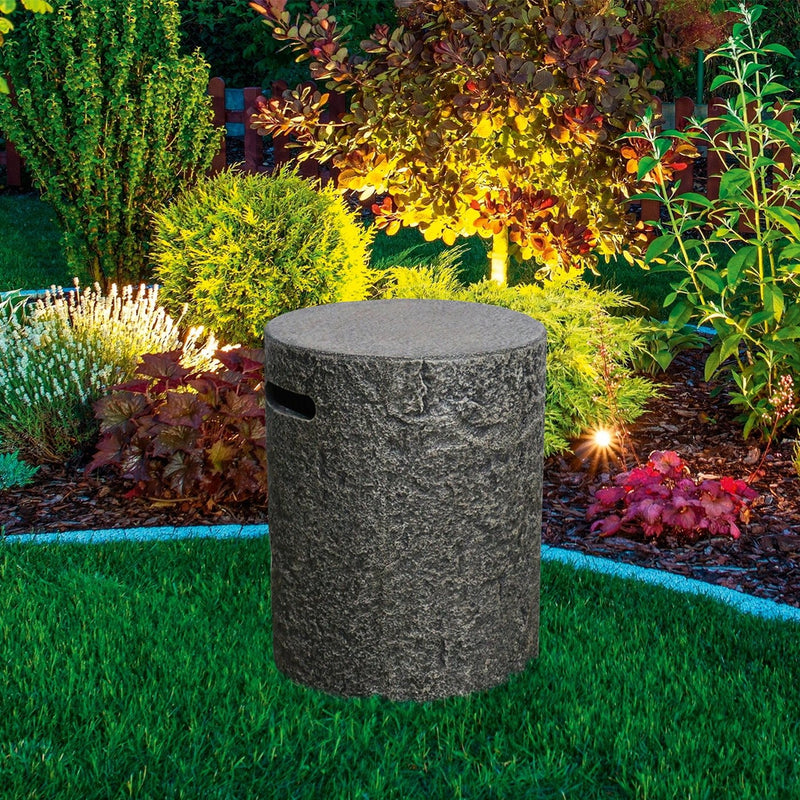 Gasfles cover Elementi - Gemaakt van vezelversterkt beton met een hoogwaardige natuursteenlook