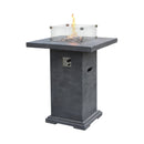 Statafel met gashaard Montreal Elementi - Statafel van beton