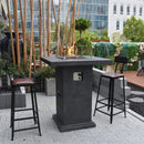 Statafel met gashaard Montreal Elementi - Statafel van beton