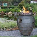 Terrashaard Katla Zwart Modeno - Gashaard gemaakt van vezelversterkt beton