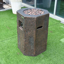 Terrashaard Tambora Modeno - Gashaard van vezelversterkt beton